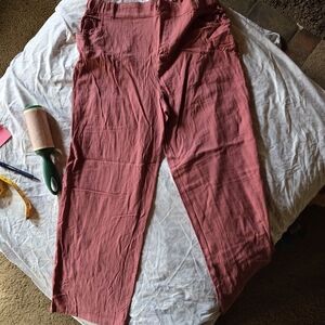 Casual Pink Pants